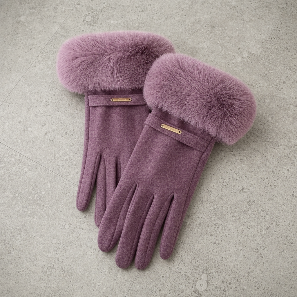 Girona For Trim Suede Gloves