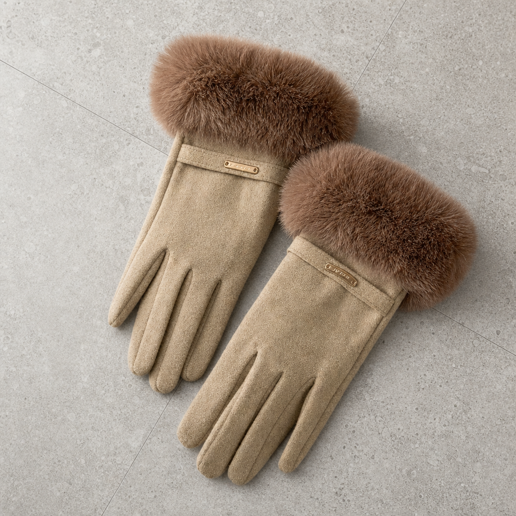 Girona For Trim Suede Gloves