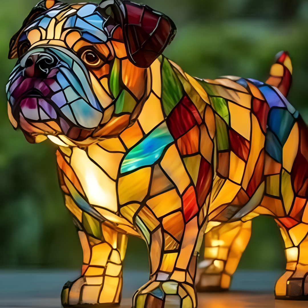 Tommie – Enchanted Dog Lamp