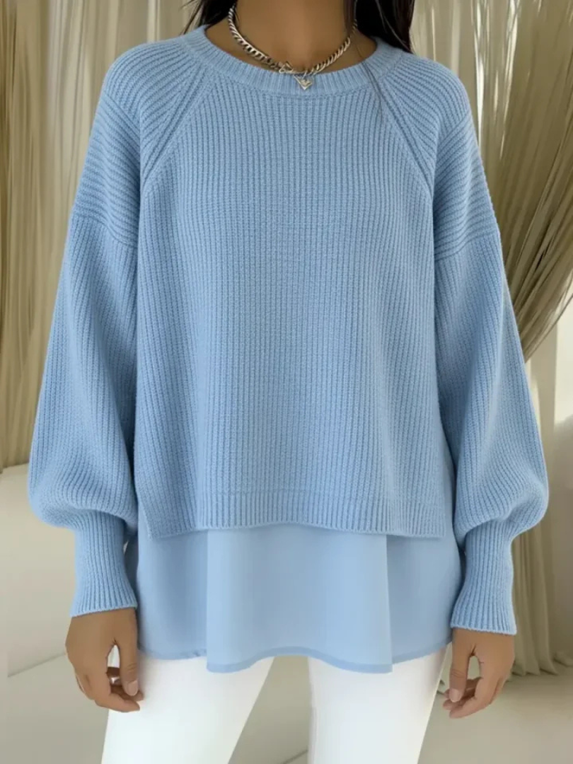 Grazia | Two-Piece Effect Sweater