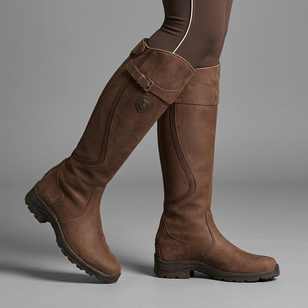 John -  Waterproof Leather Insulated Riding Boots