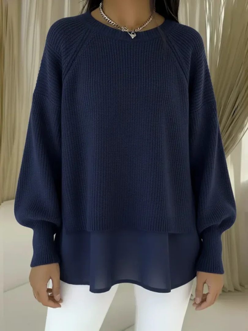 Grazia | Two-Piece Effect Sweater