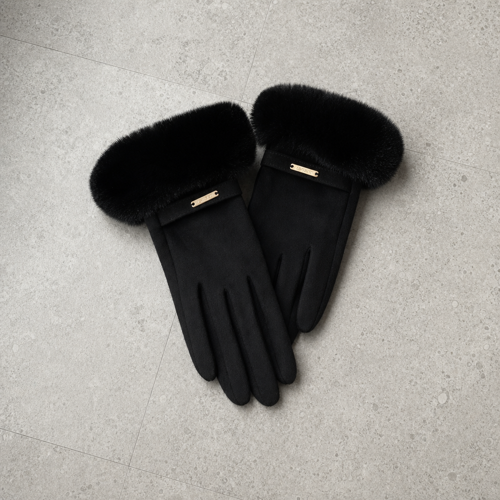 Girona For Trim Suede Gloves