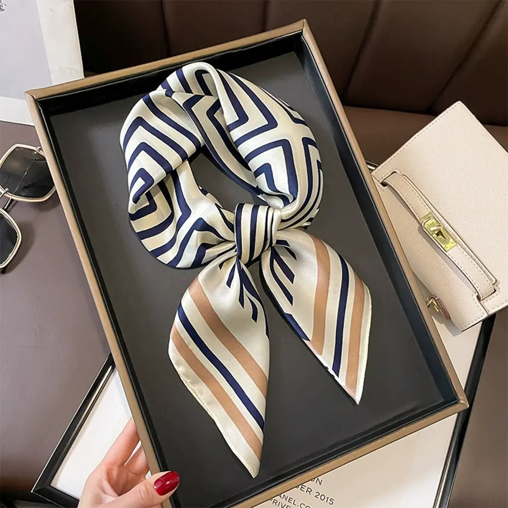 Audingull 100% Mulberry Silk Scarf for Women
