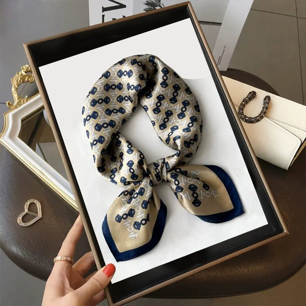 Audingull 100% Mulberry Silk Scarf for Women