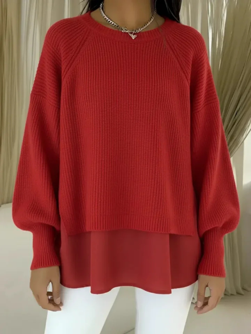 Grazia | Two-Piece Effect Sweater