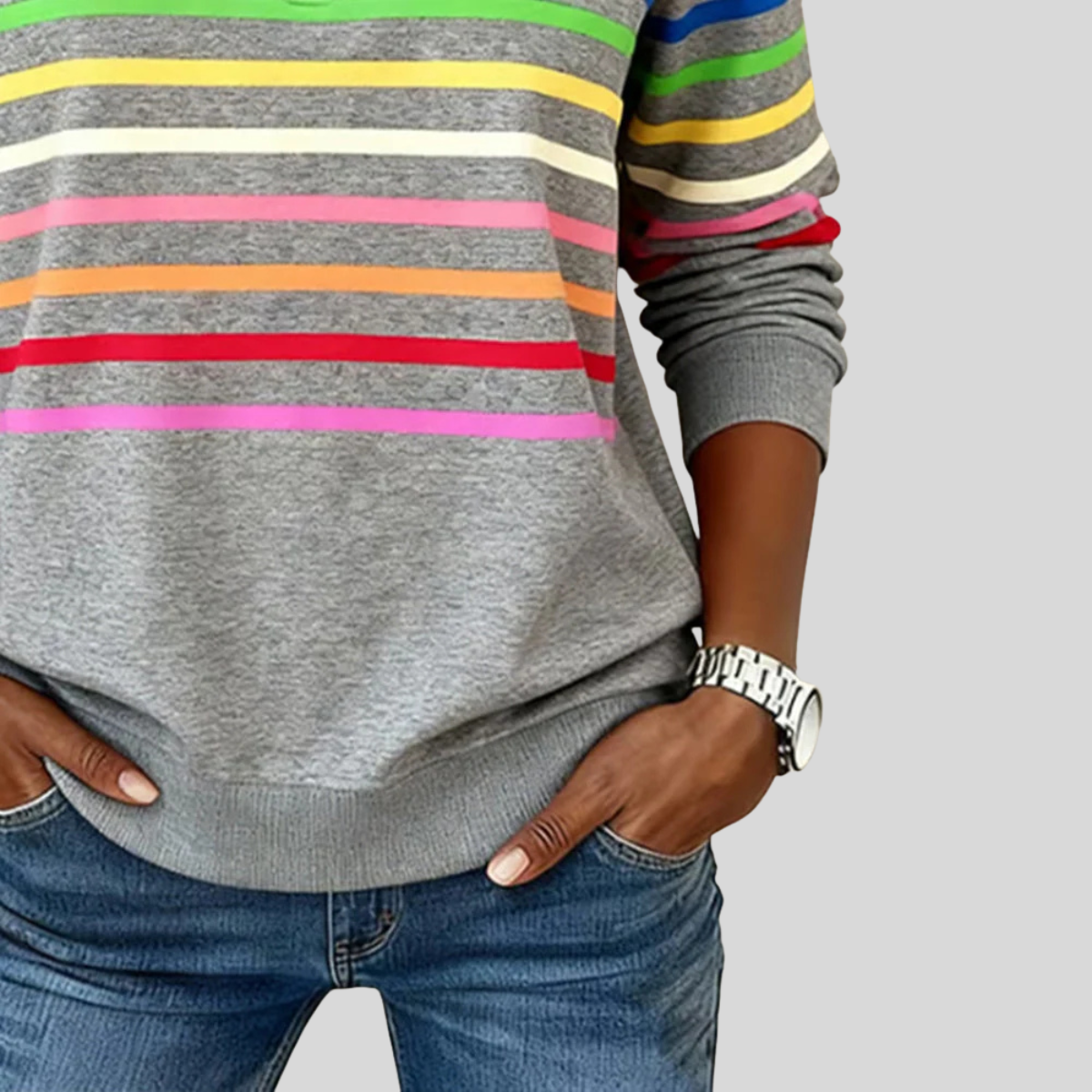 Reinou | Sporty Half-Zip Sweater