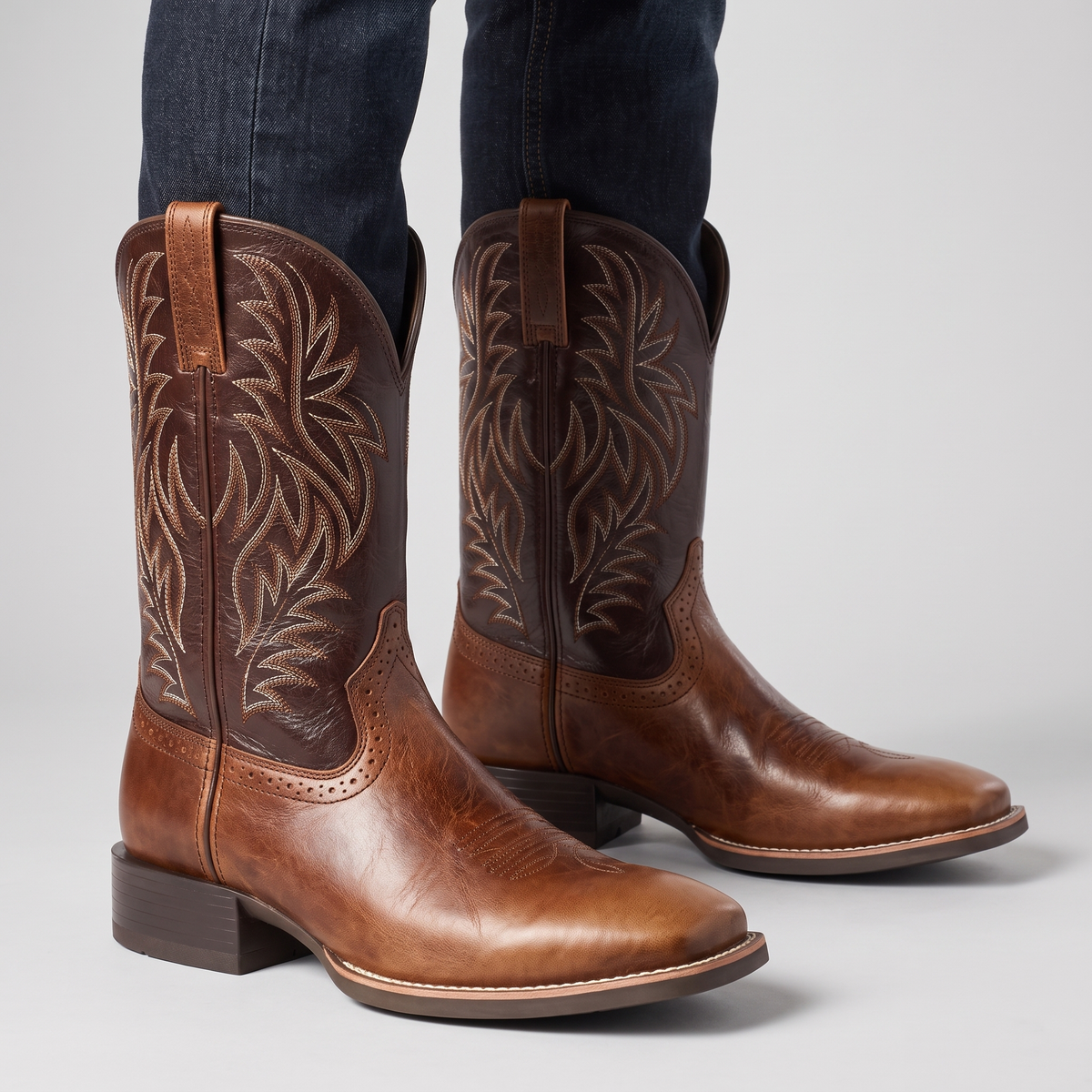 Virginia | Pull-On Western Ranch Boots