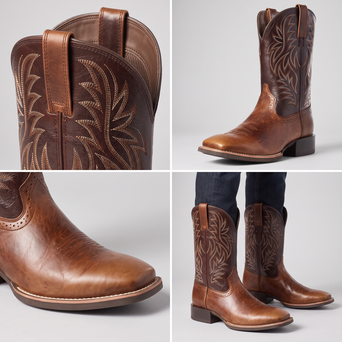 Virginia | Pull-On Western Ranch Boots
