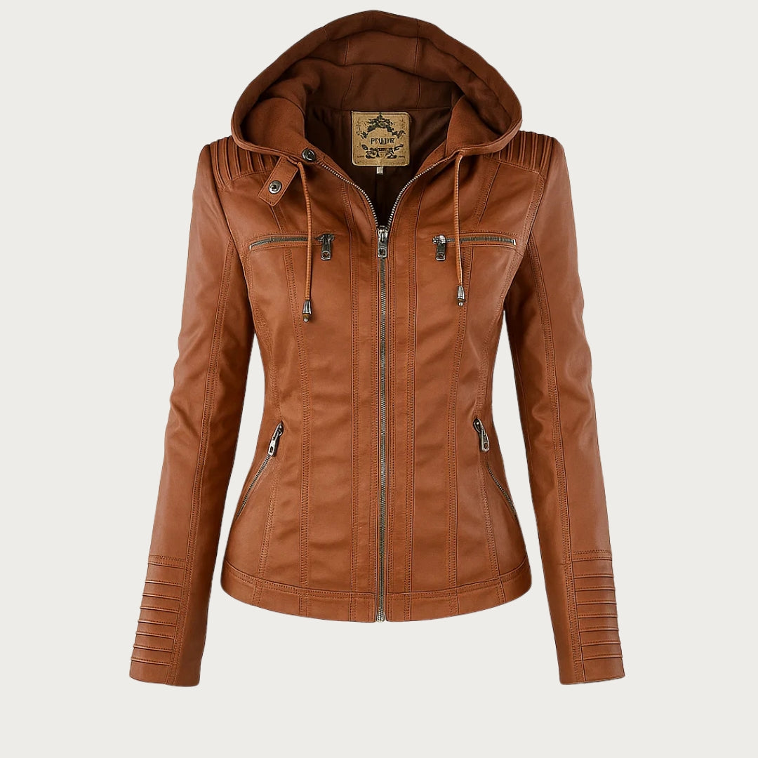 Deborah | Sturdy Elegant Leather Jacket