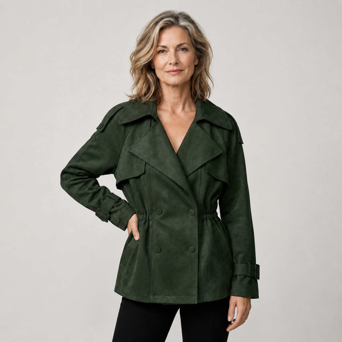 Isla Cinched Waist Jacket