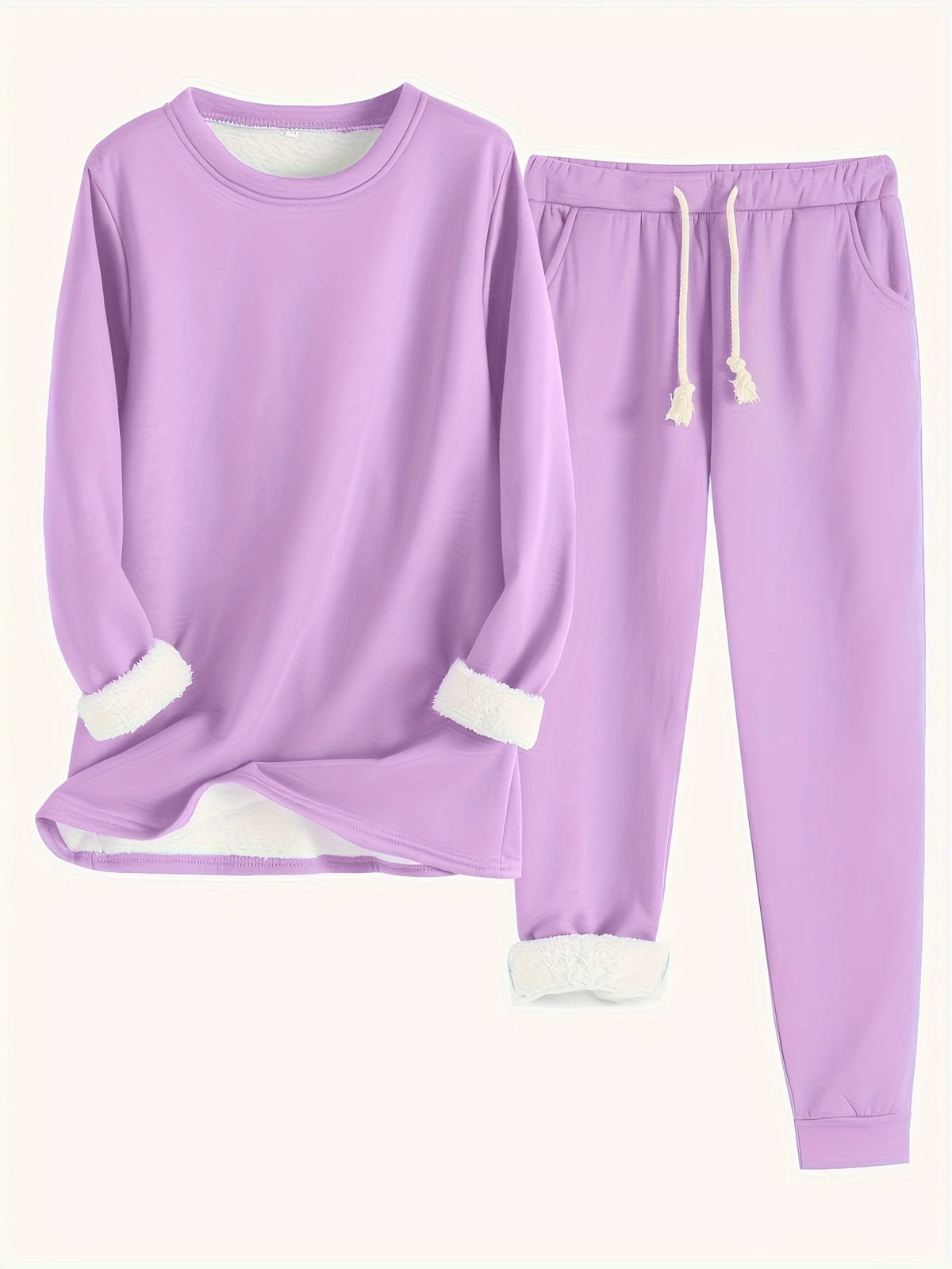 OLIVIA – COZY FLEECE LOUNGE SET