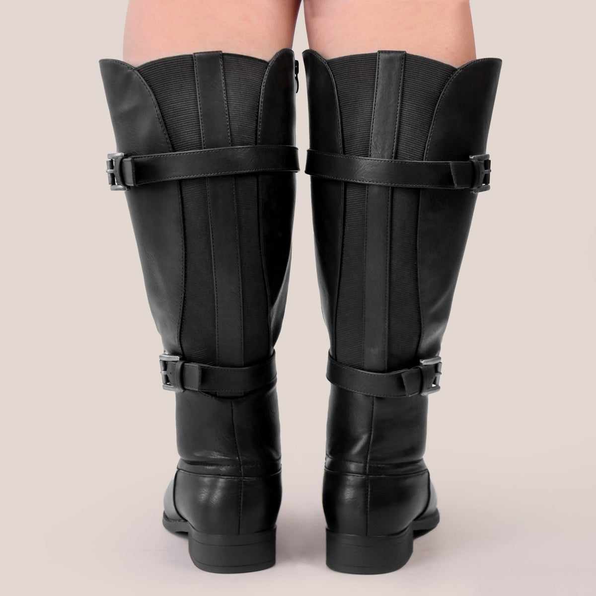 Gwen | Extra Wide Calf Back Stretch Boots