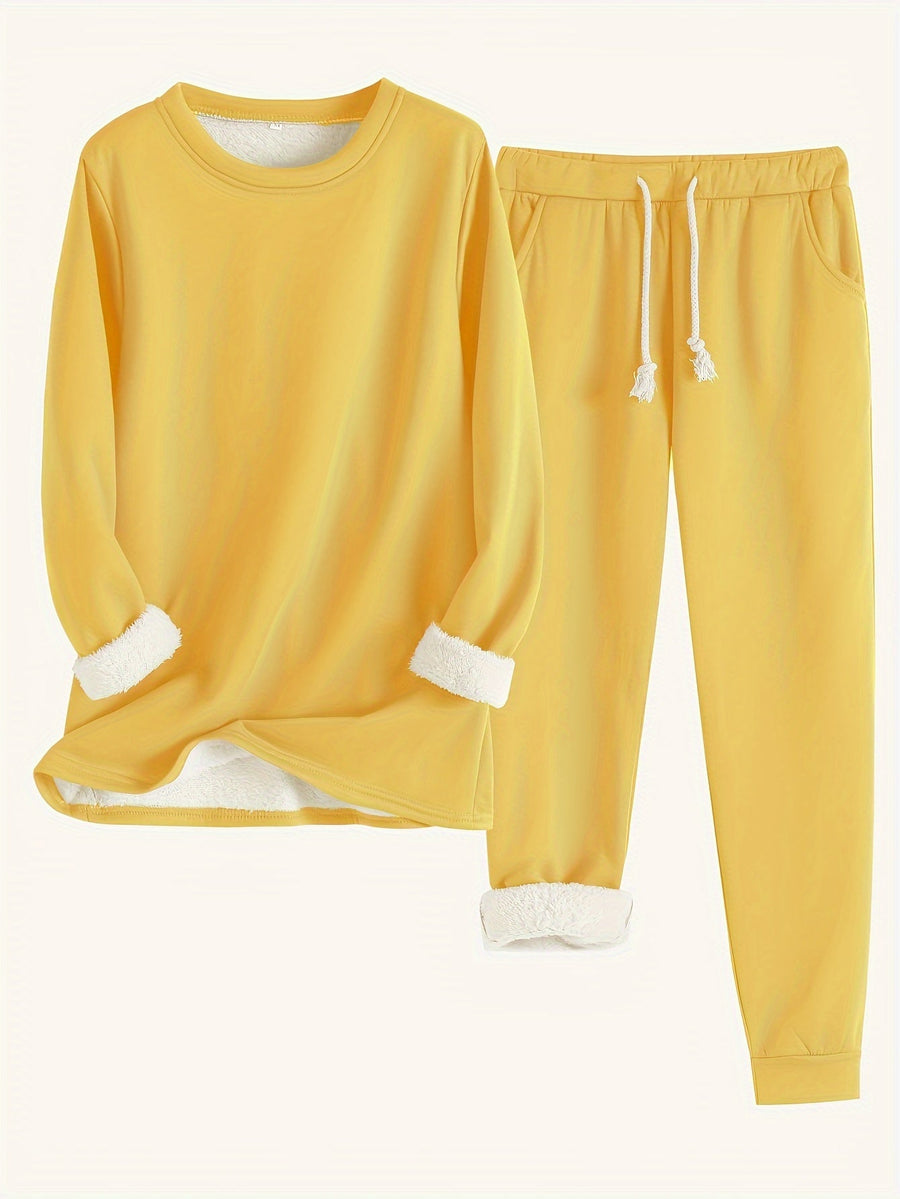 EVELYN – COZY FLEECE LOUNGE SET