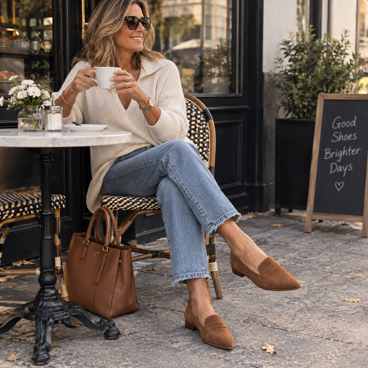 Reese | Pointed-Toe Penny Loafers