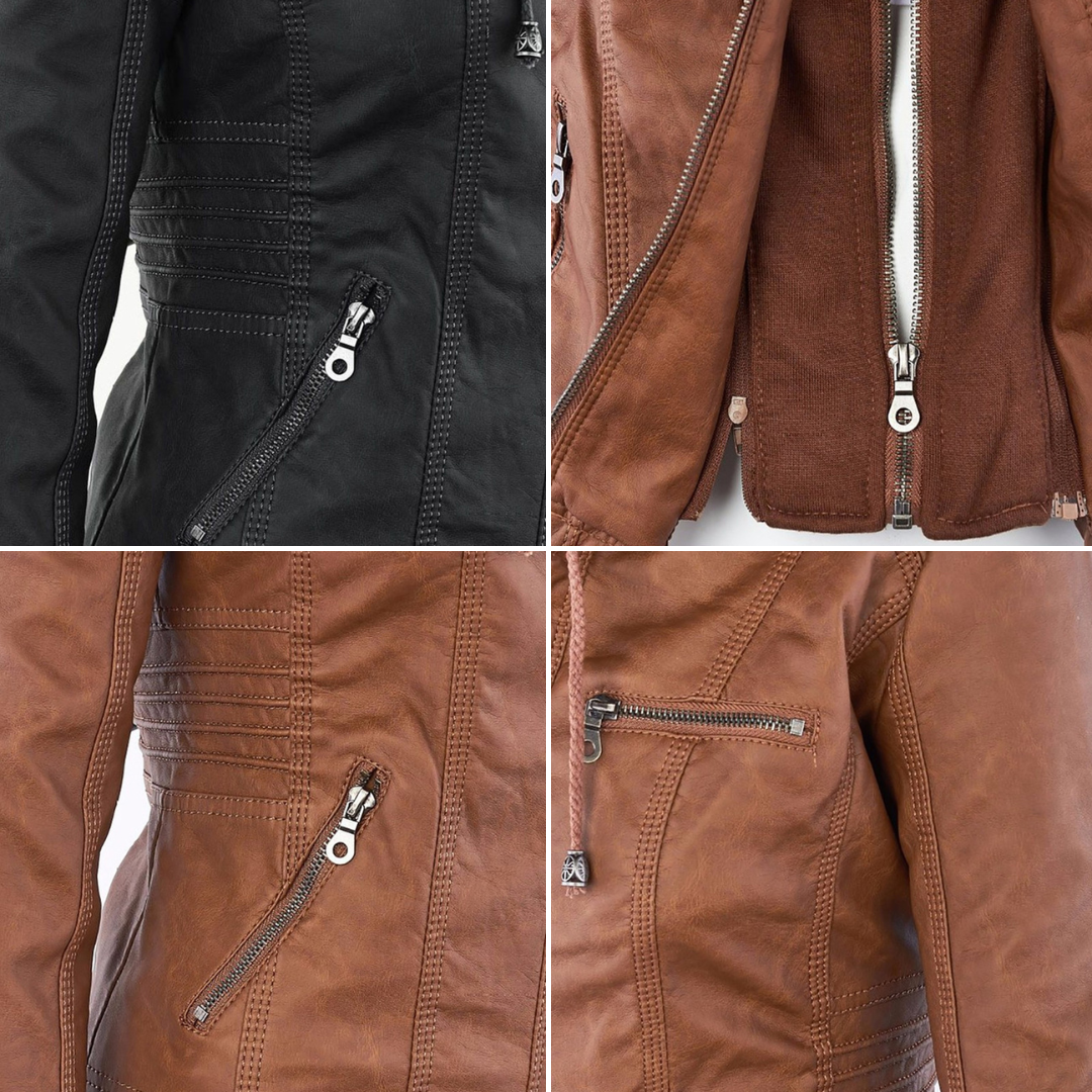 Deborah | Sturdy Elegant Leather Jacket
