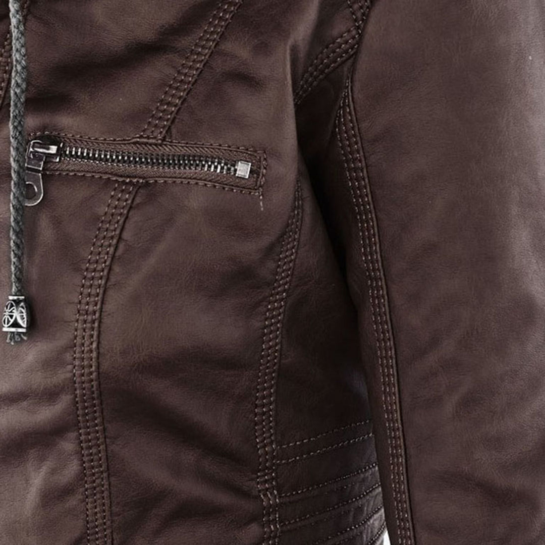 Deborah | Sturdy Elegant Leather Jacket