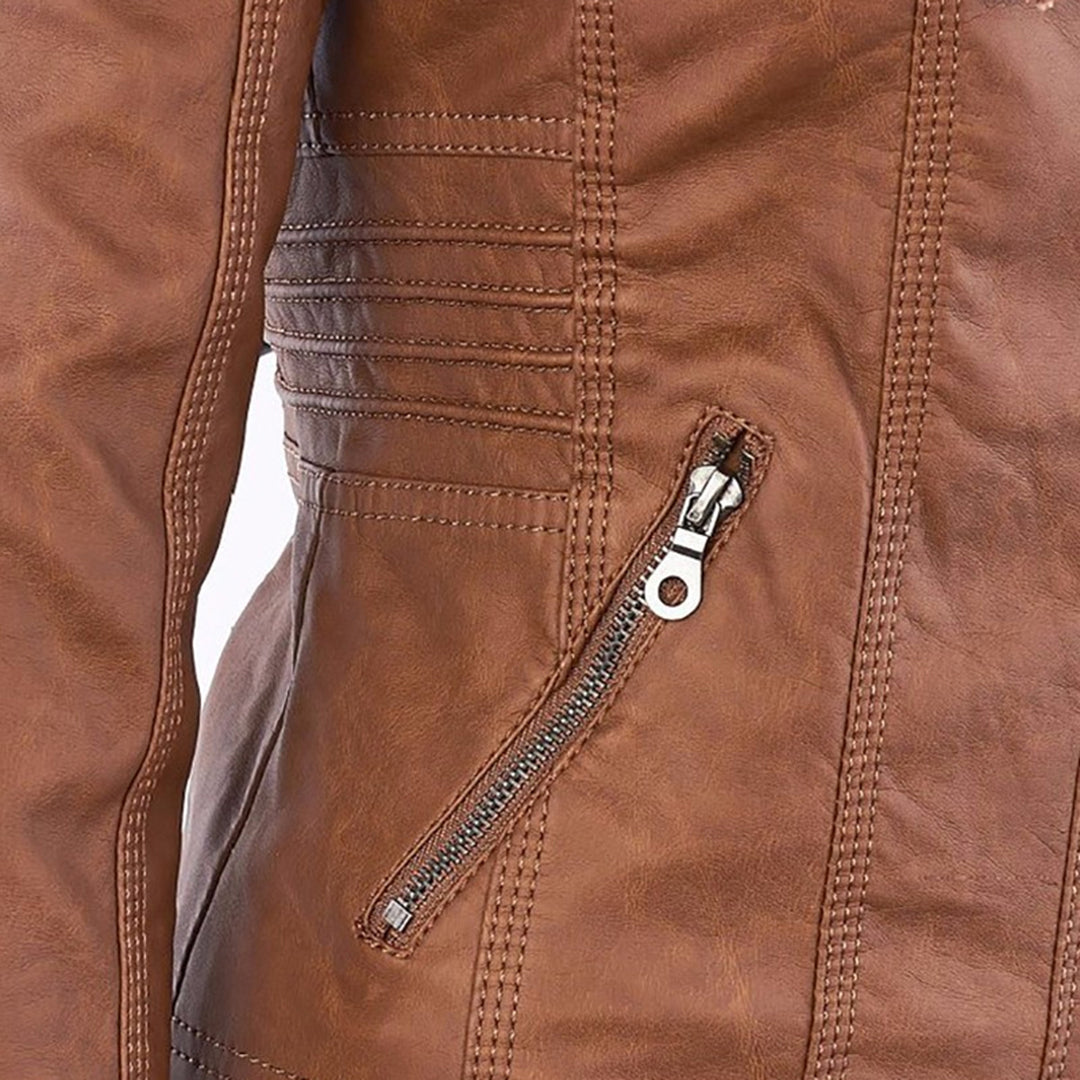 Deborah | Sturdy Elegant Leather Jacket