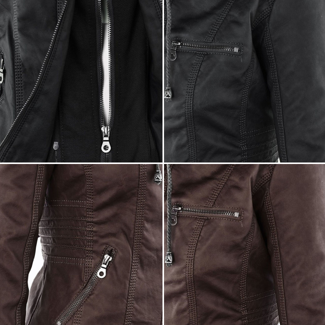 Deborah | Sturdy Elegant Leather Jacket