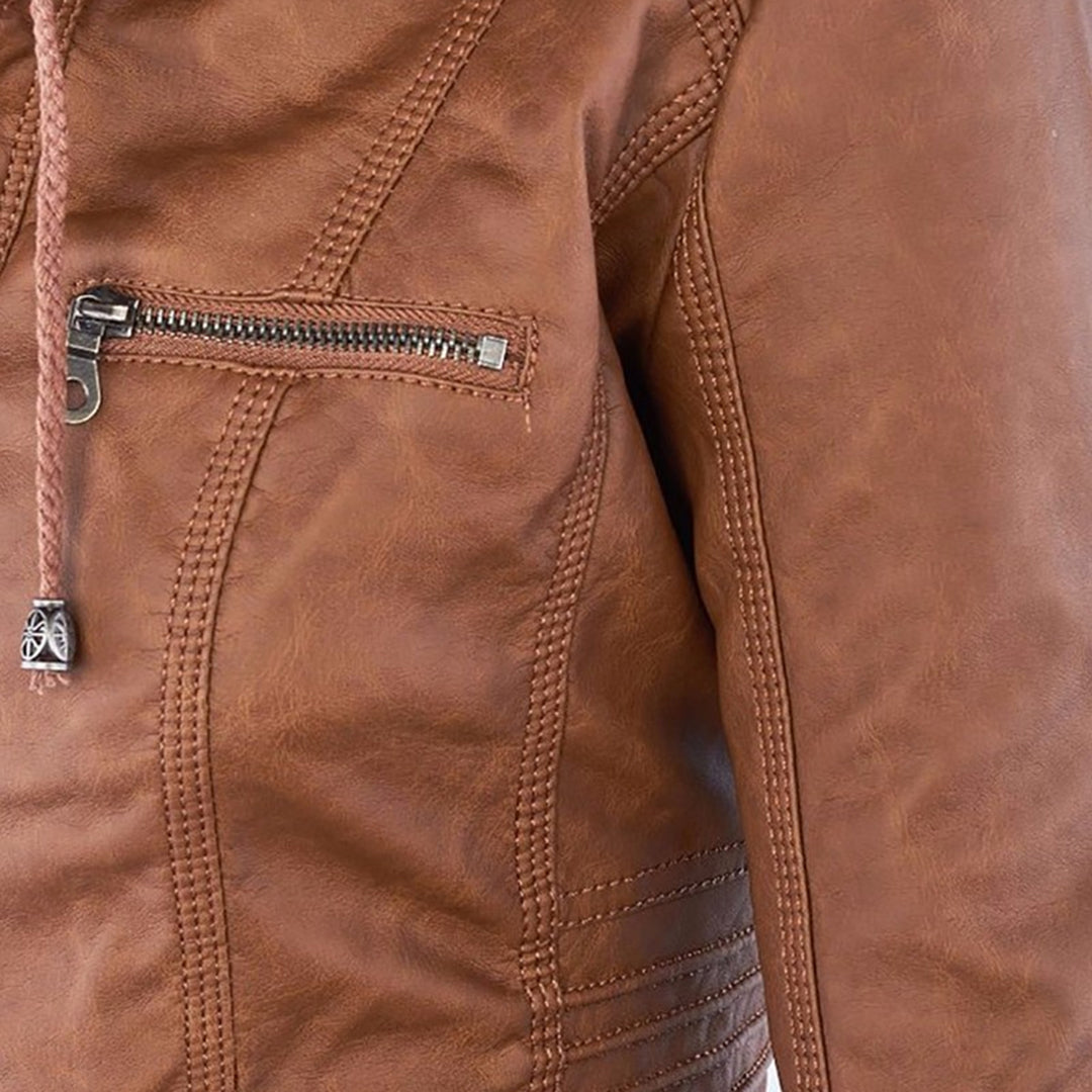 Deborah | Sturdy Elegant Leather Jacket