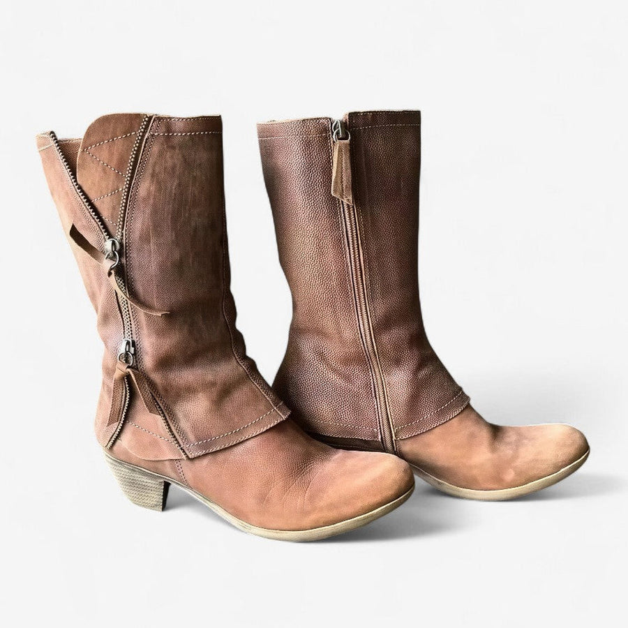 Susan | Leather Fall Boots
