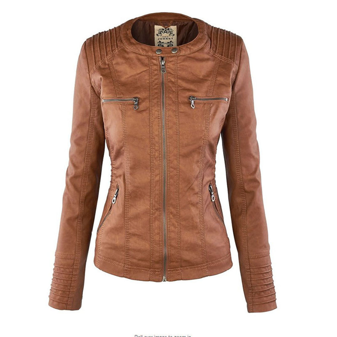 Deborah | Sturdy Elegant Leather Jacket