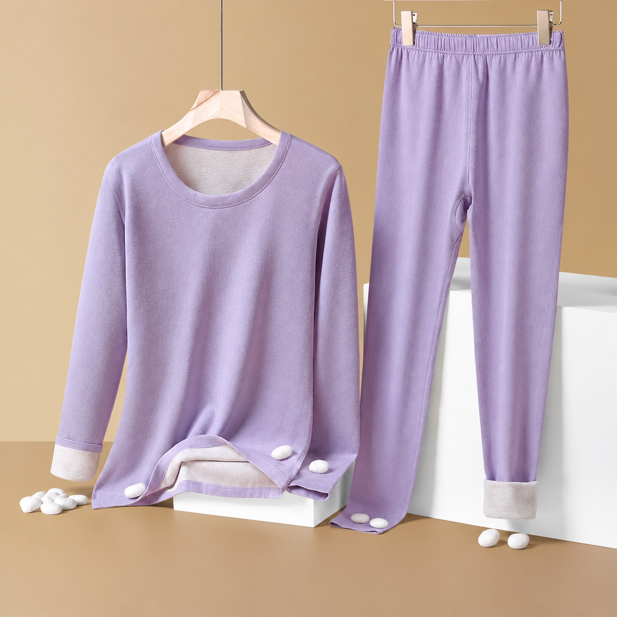 ALEXA – COZY FLEECE LOUNGE SET