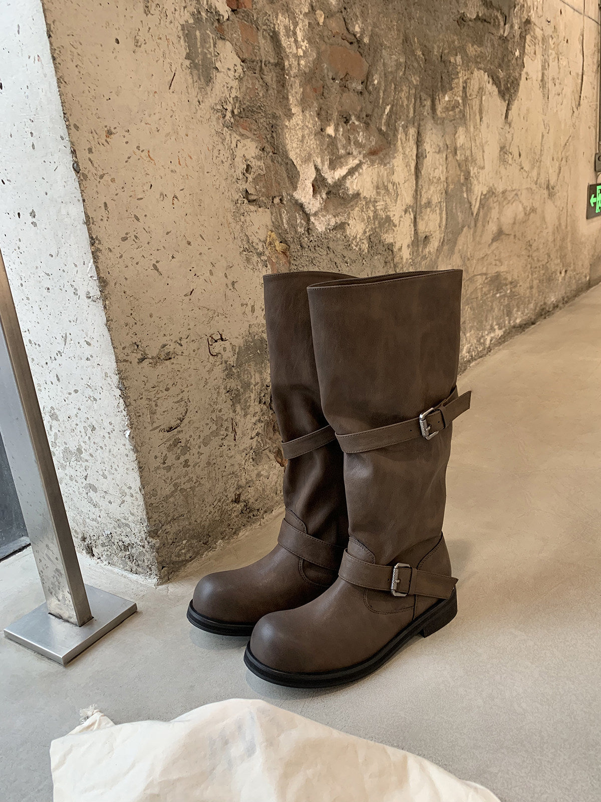 Bonnie | Slouchy Buckle Boots