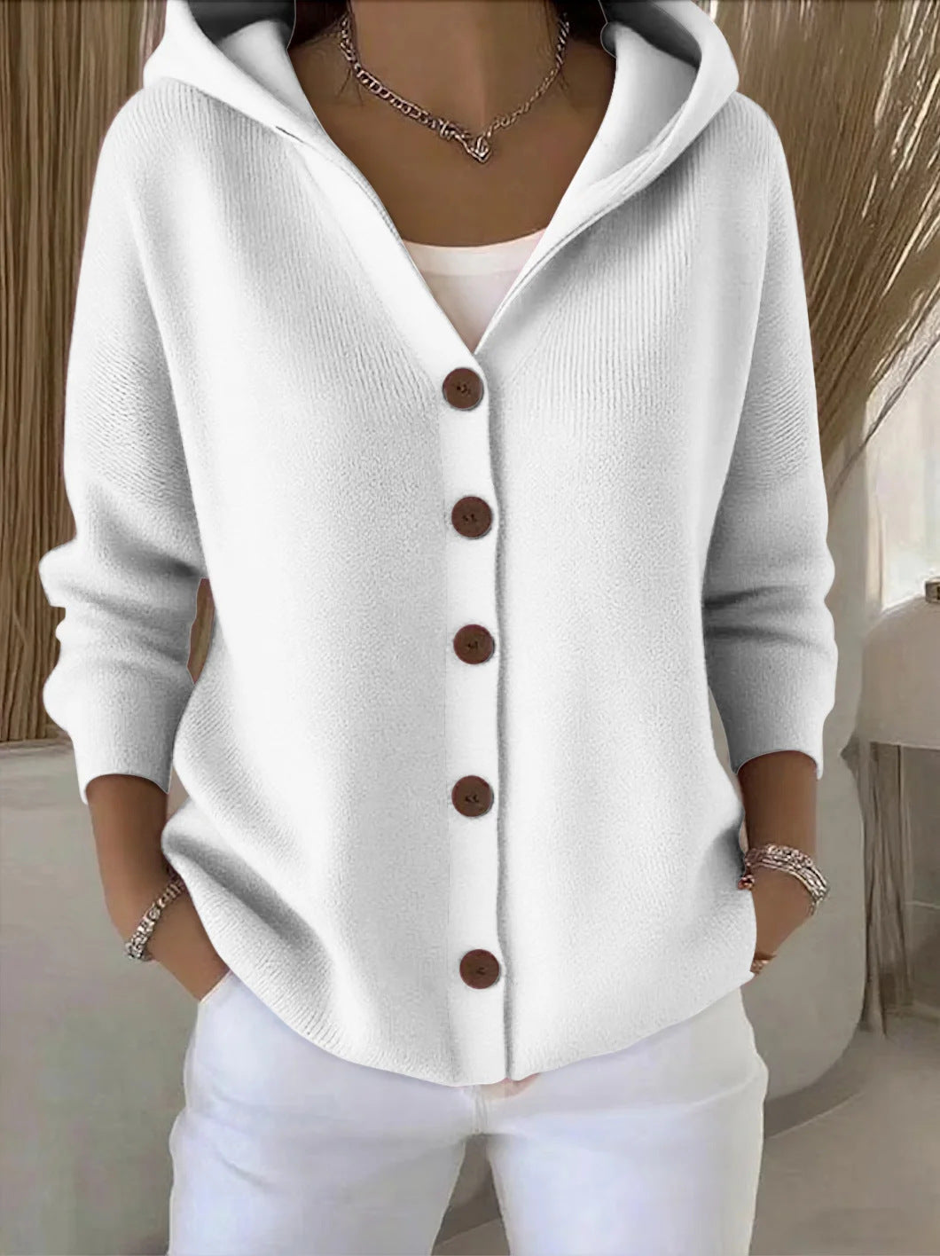 Rosalia | Hooded Cardigan
