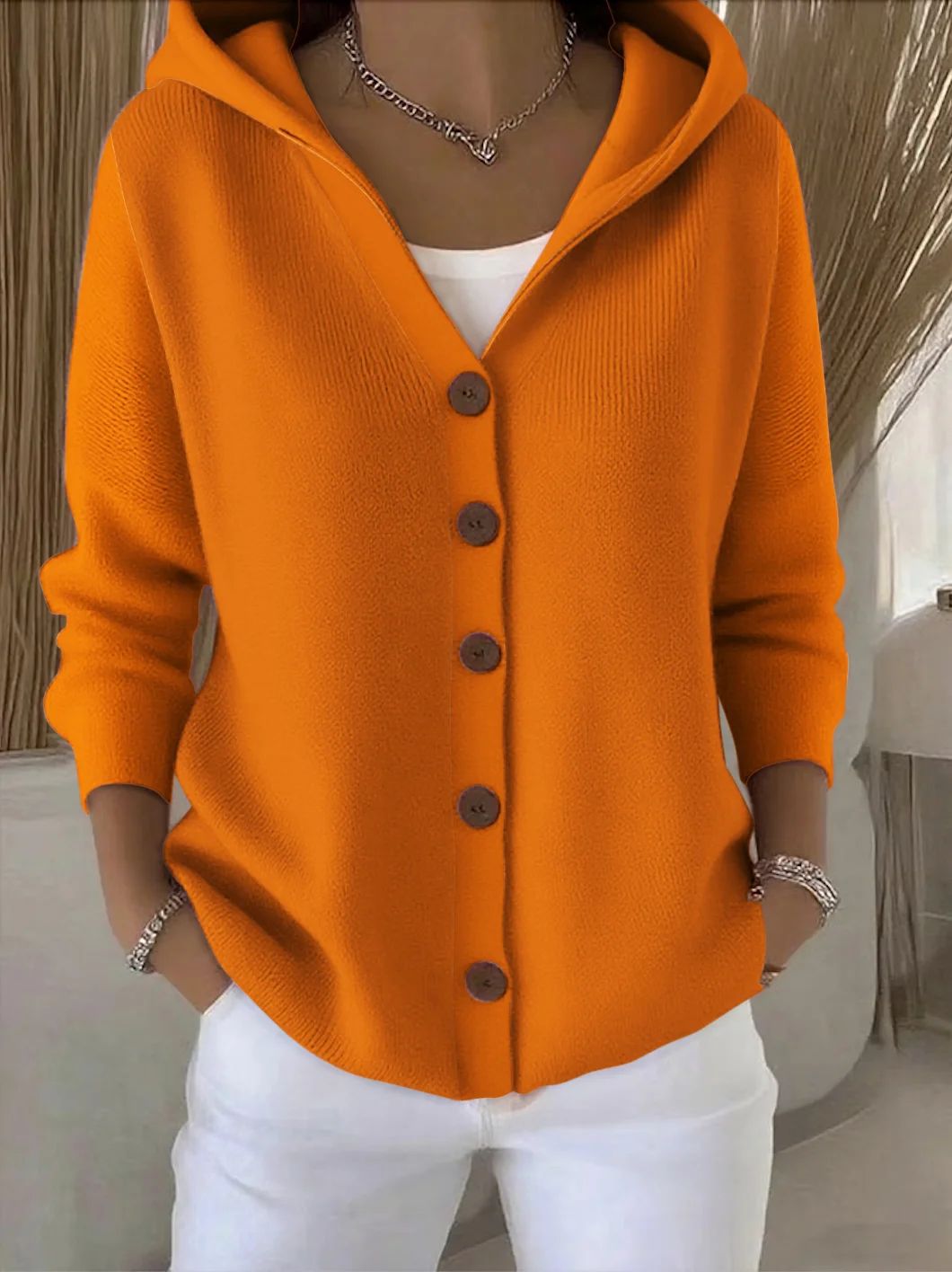 Rosalia | Hooded Cardigan