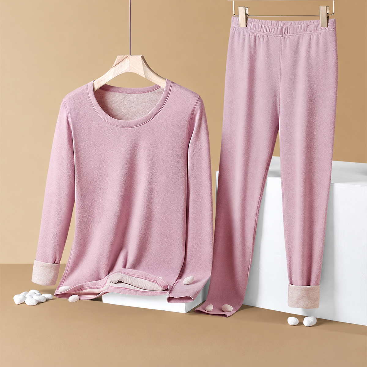 ALEXA – COZY FLEECE LOUNGE SET