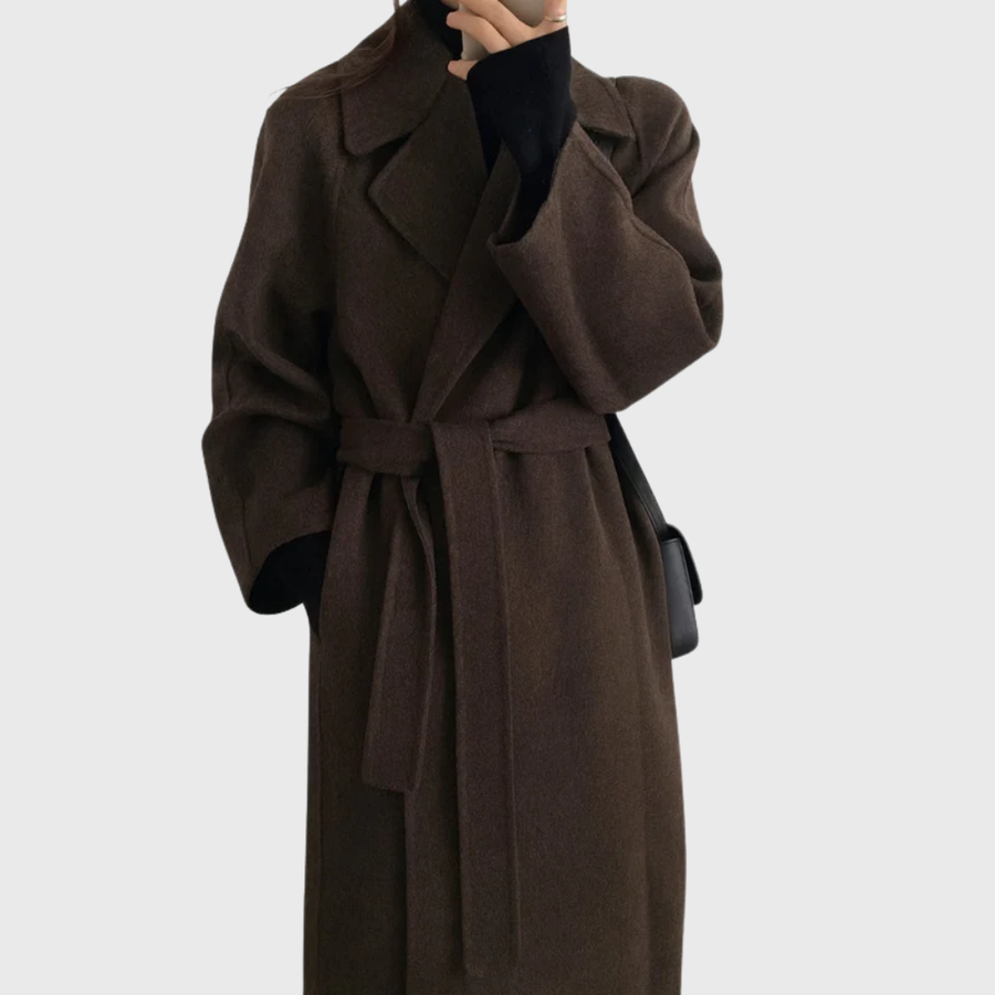 Claire™ | Timeless Belted Overcoat