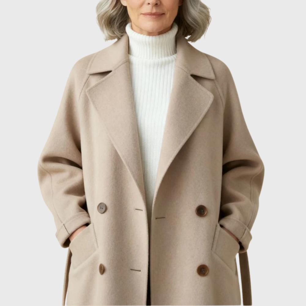 Crizza™ | Longline Wool Overcoat