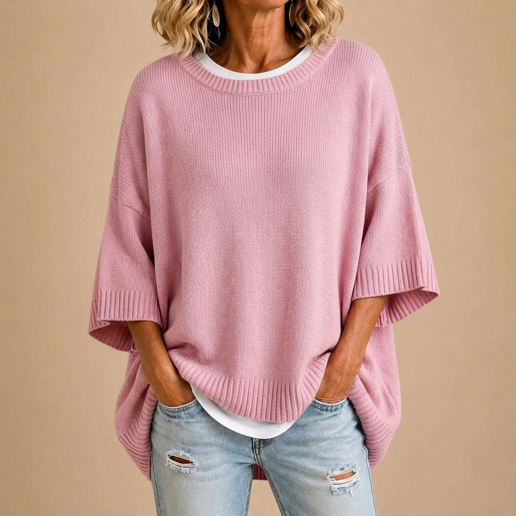 Stefania | Knit Poncho