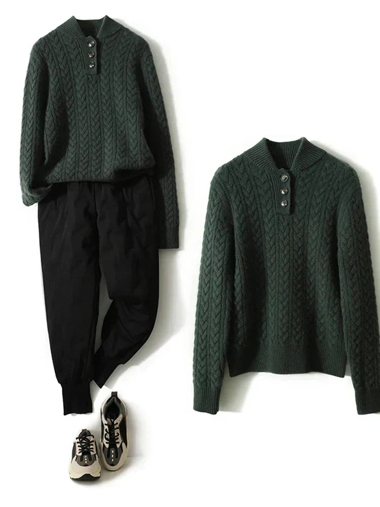 Arden Button-Up Sweater