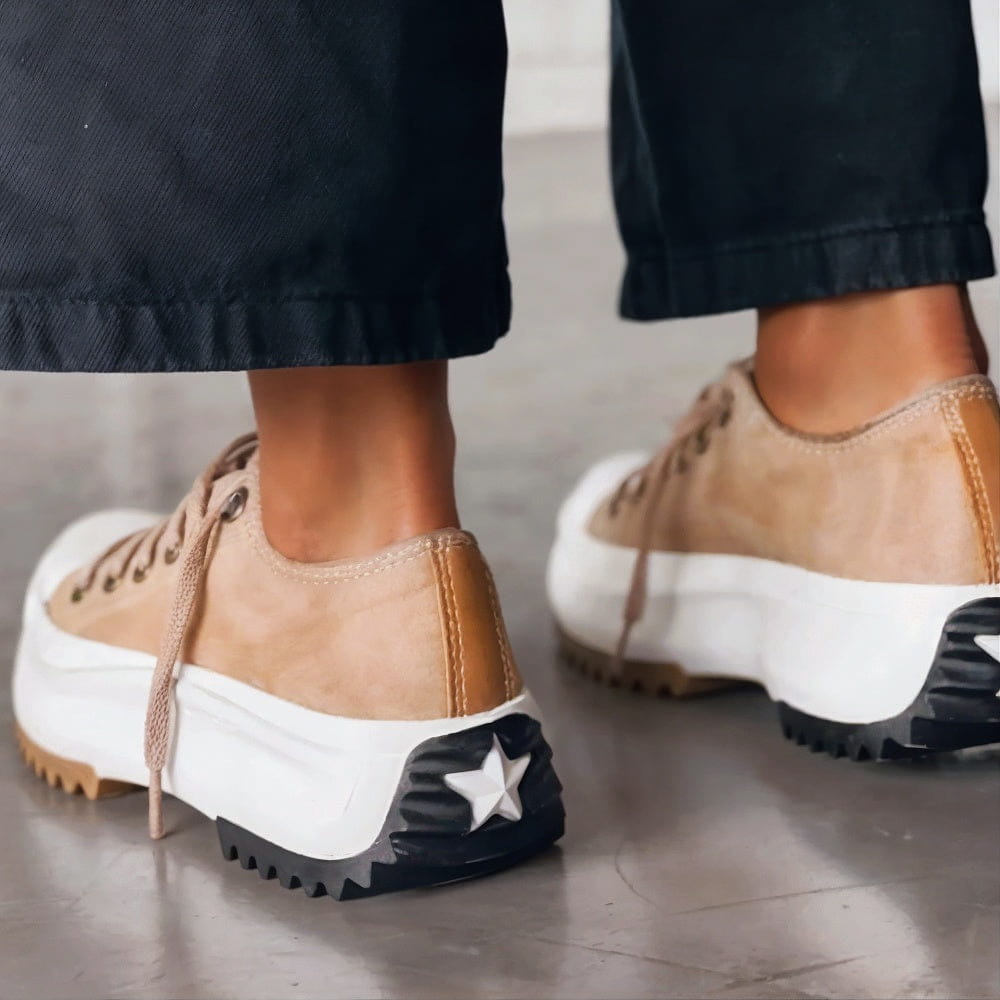 Bettina | Toothed Platform Sneakers