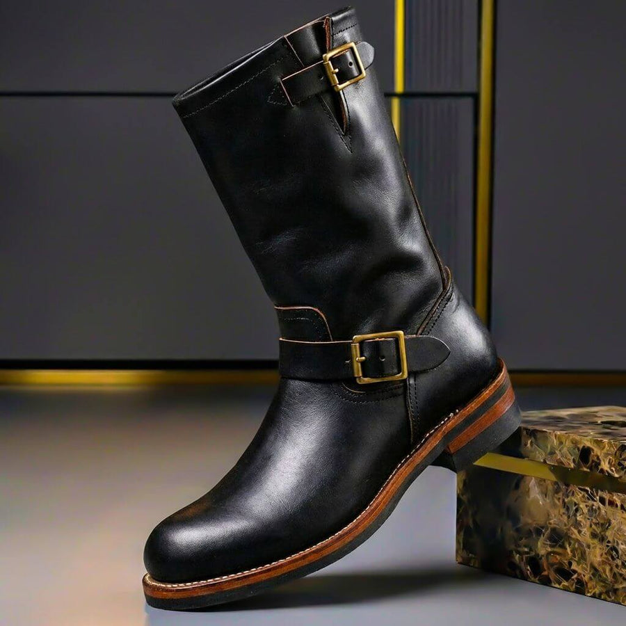 Christopher | Men's Vintage Buckle Boots