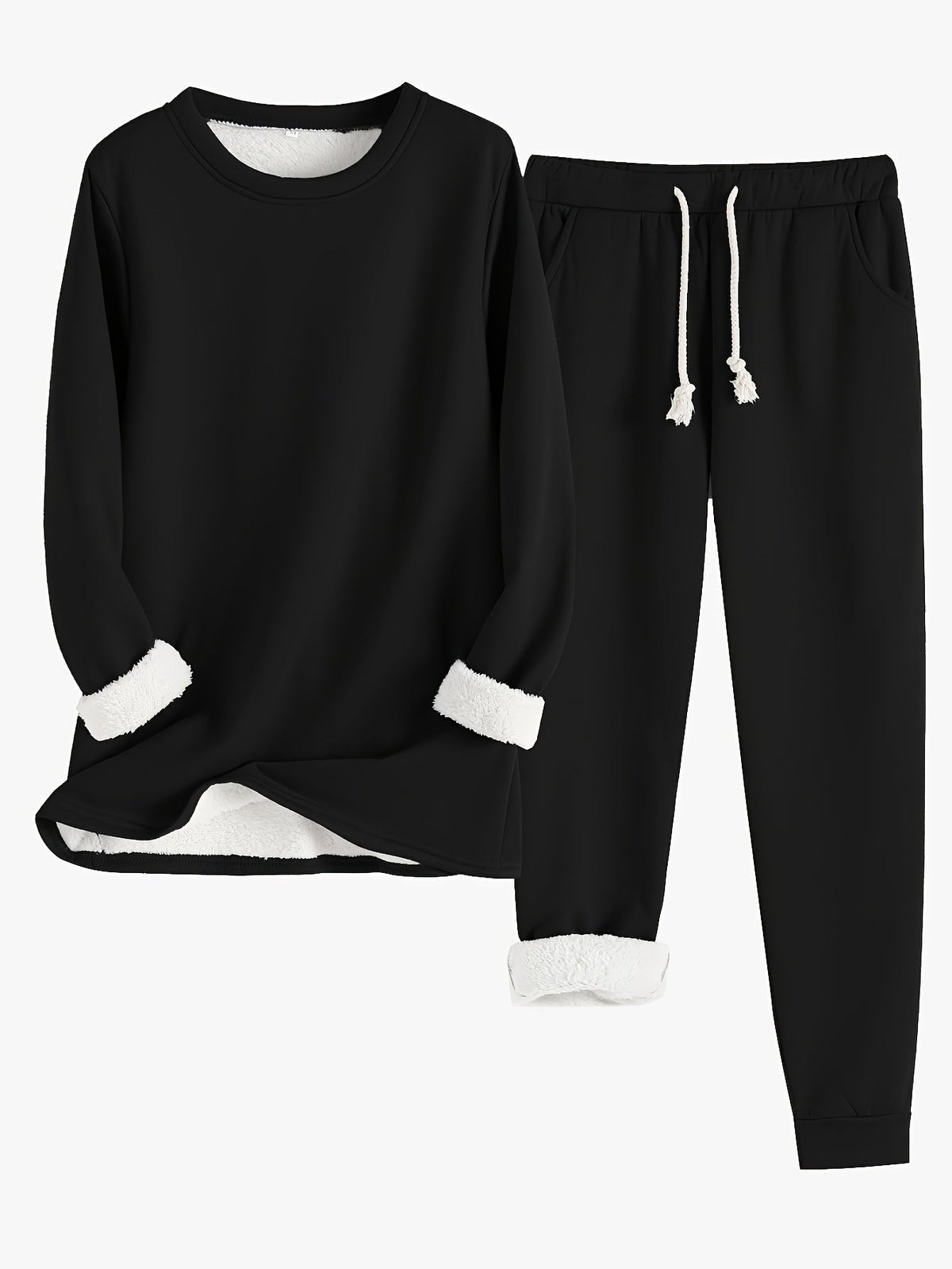 AVA – COZY FLEECE LOUNGE SET