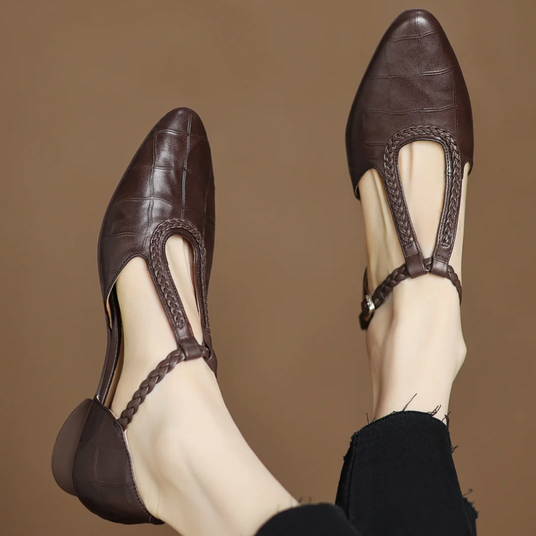 Sophie | Classic Mary Jane Flats for Women