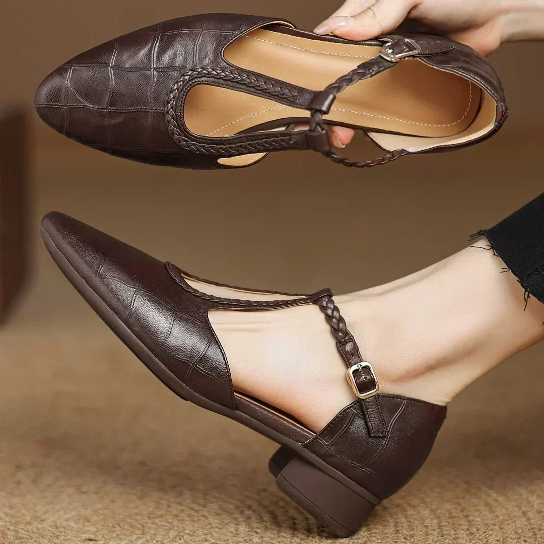 Sophie | Classic Mary Jane Flats for Women