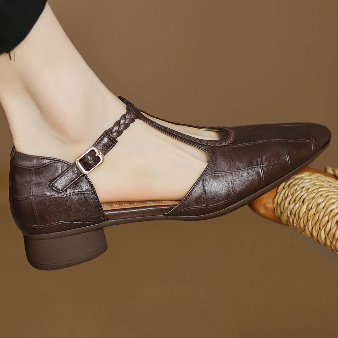 Sophie | Classic Mary Jane Flats for Women