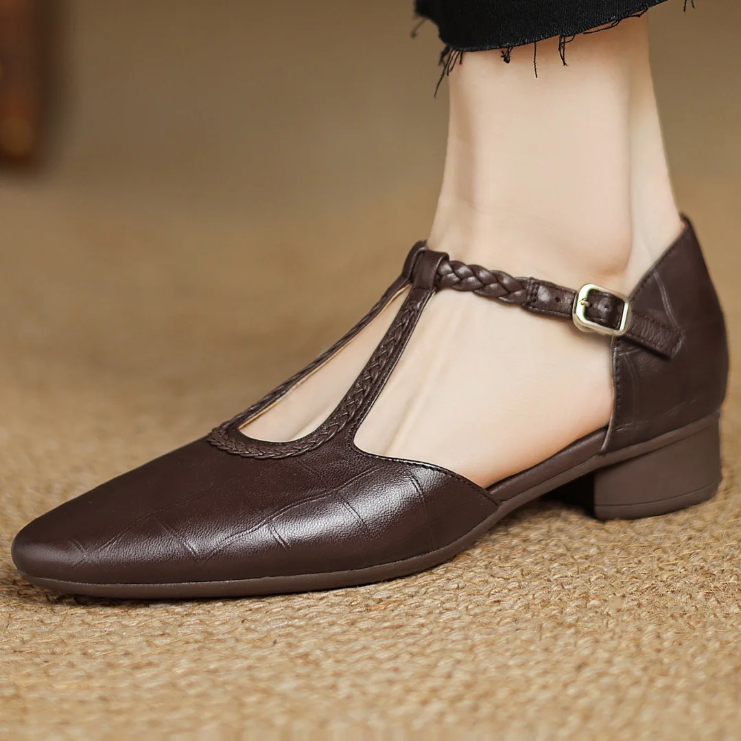 Sophie | Classic Mary Jane Flats for Women