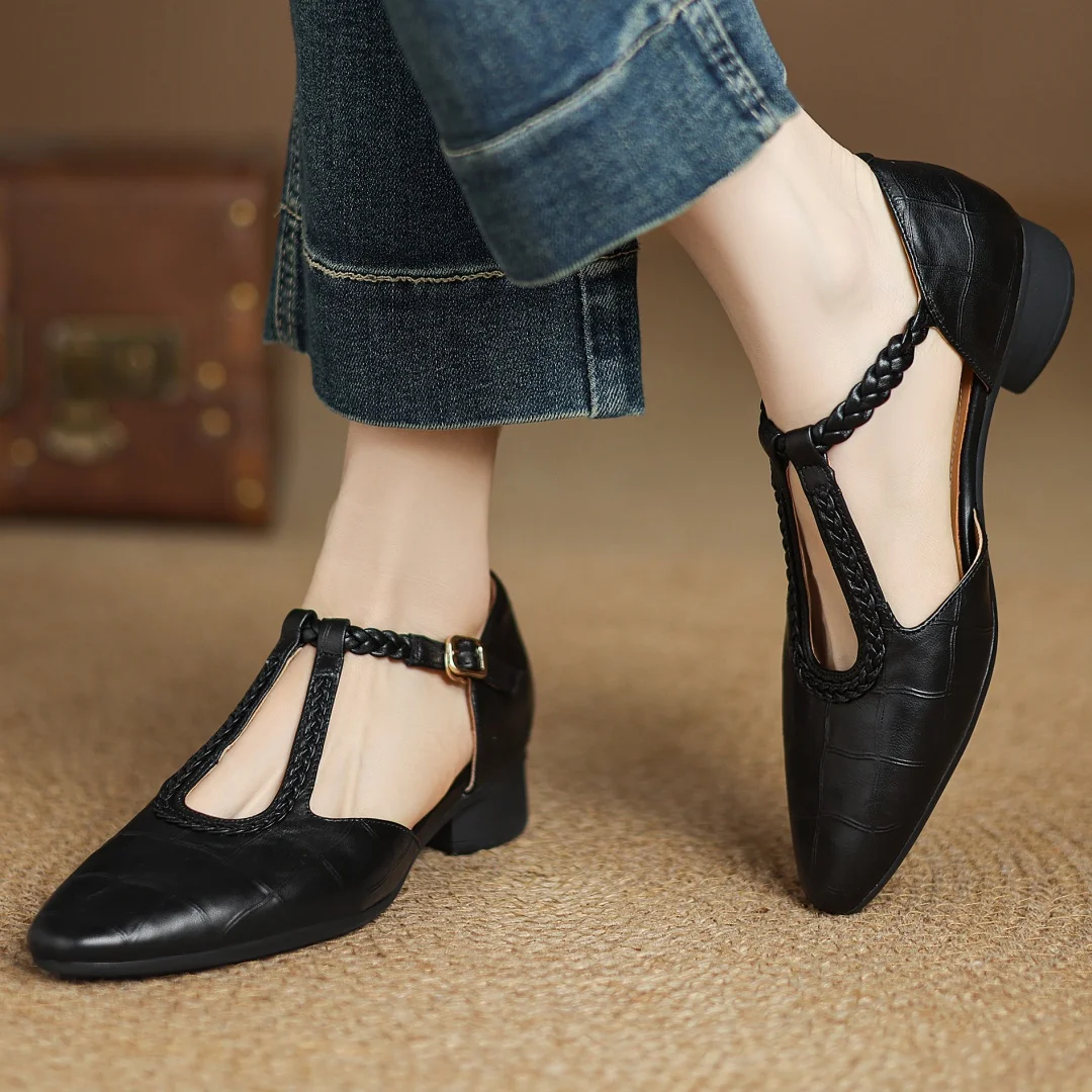 Sophie | Classic Mary Jane Flats for Women
