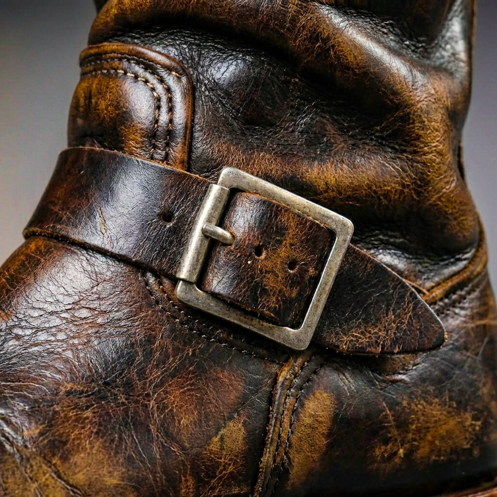 Austin | Men's Vintage Buckle Boots