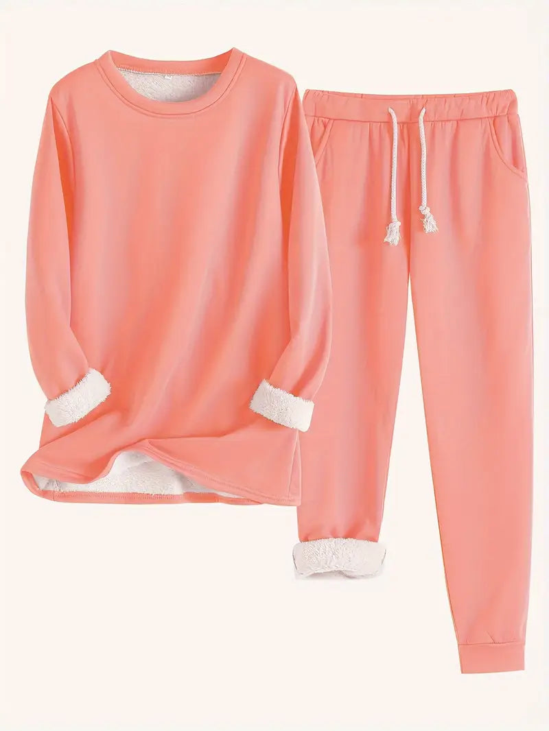 MIA – COZY FLEECE LOUNGE SET