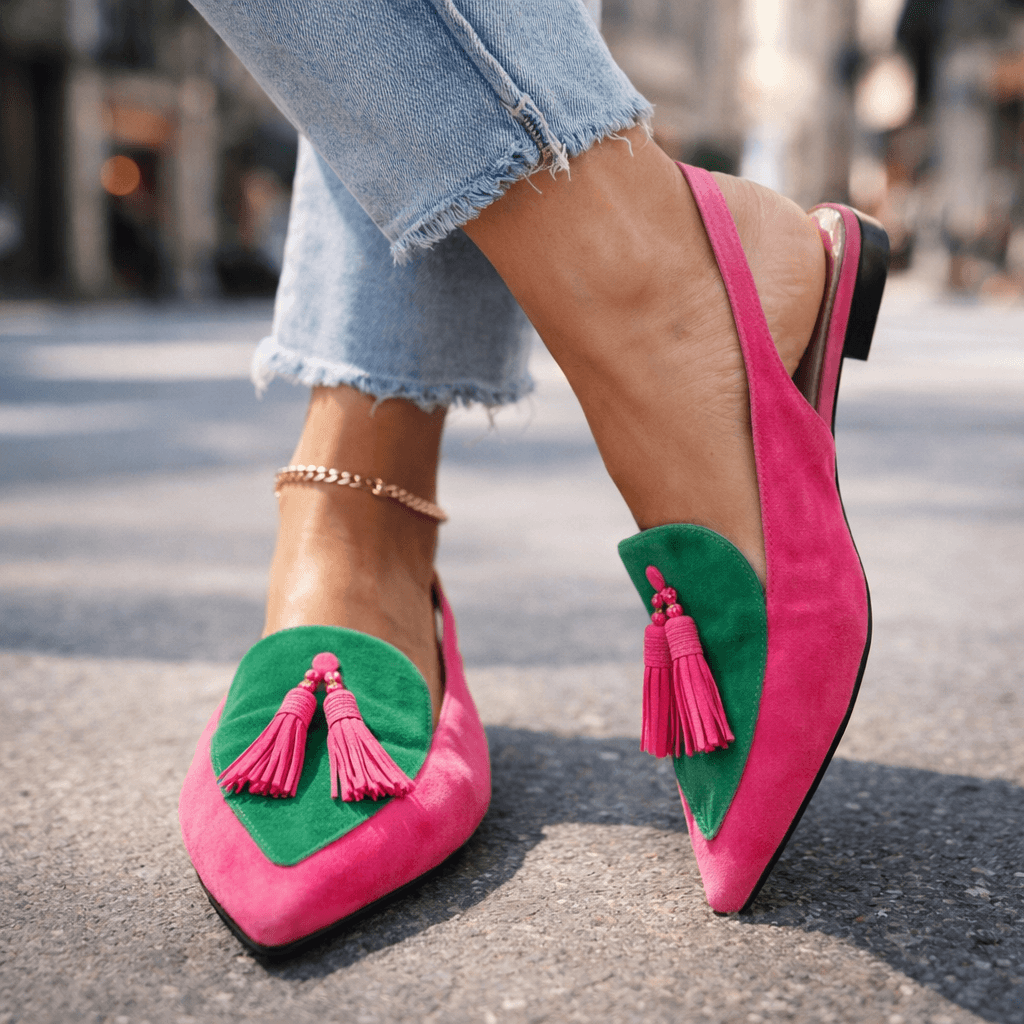 Amélie | Women's Fringe Strap Sandals