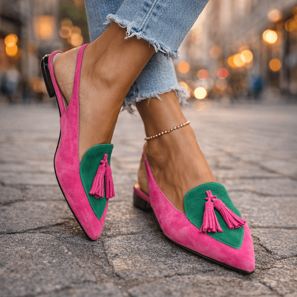 Amélie | Women's Fringe Strap Sandals