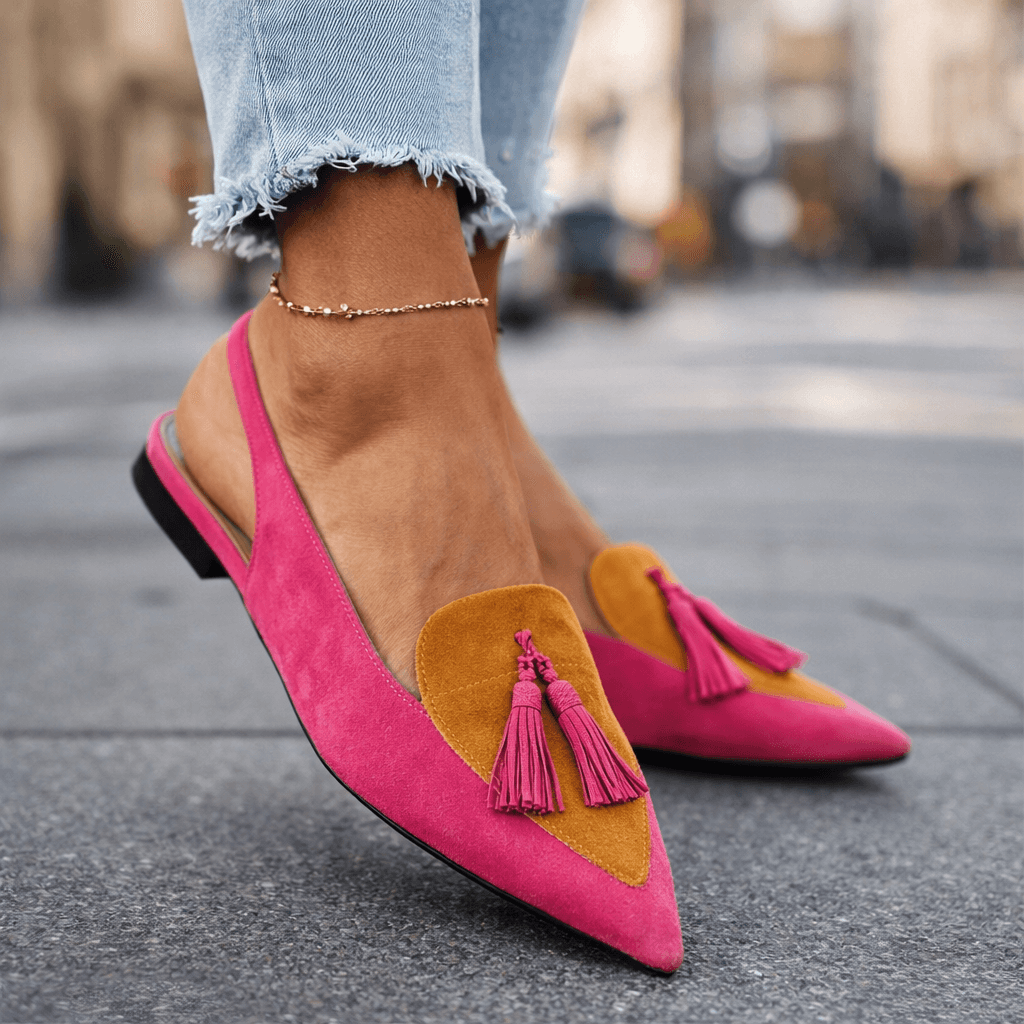 Amélie | Women's Fringe Strap Sandals