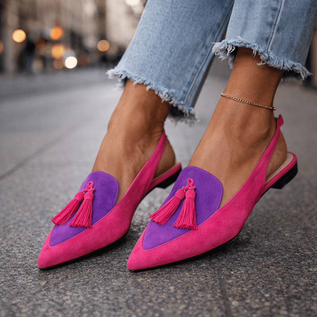 Amélie | Women's Fringe Strap Sandals