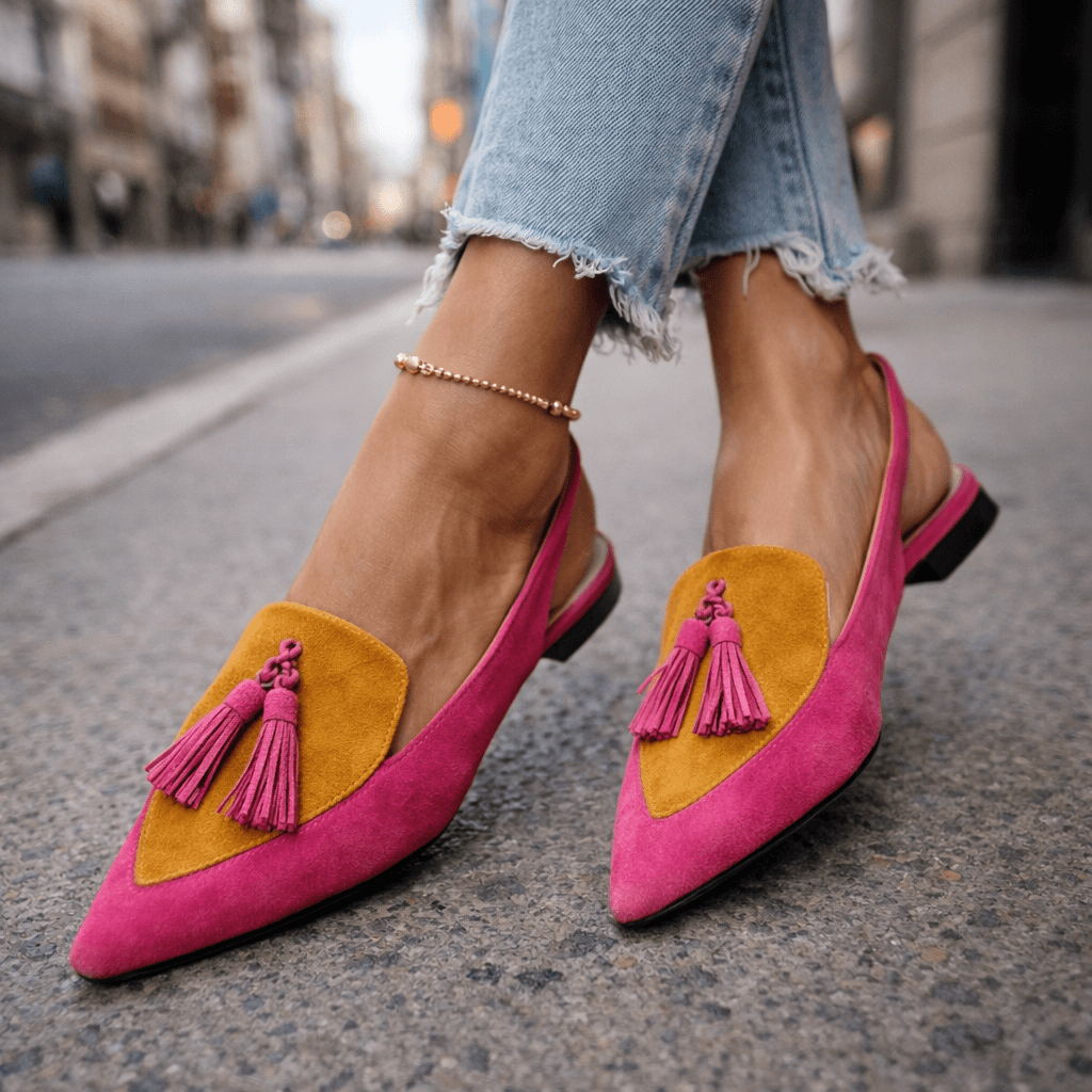 Amélie | Women's Fringe Strap Sandals